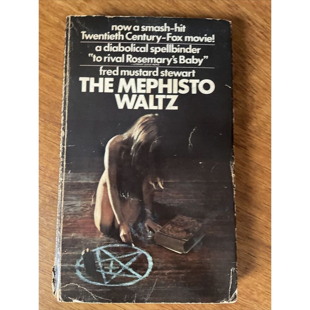 The Mephisto Waltz Fred Mustard Stewart 1970 First Printing Signet Vintage PB